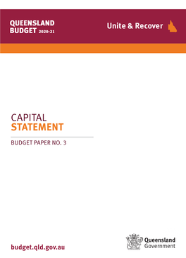 Capital Statement Budget Paper No