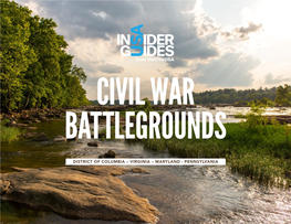 District of Columbia – Virginia – Maryland - Pennsylvania Civil War Battlegrounds