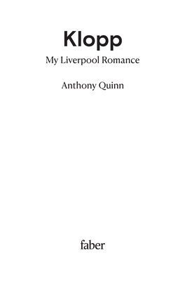 My Liverpool Romance Anthony Quinn