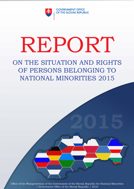 On the Situation and Rights of Persons Belonging to National Minorities 2015