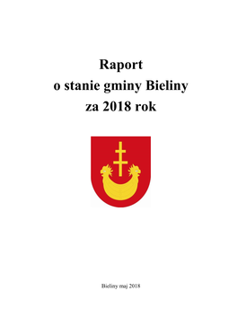 Raport O Stanie Gminy Bieliny Za 2018 Rok