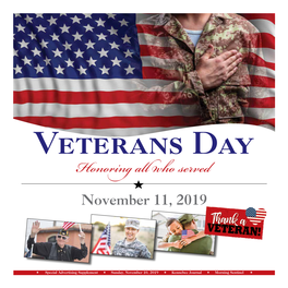Veterans Day 11-10-19