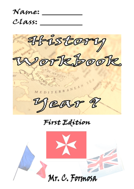 History Workbook Year 9