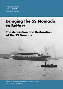 Bringing the SS Nomadic to Belfast