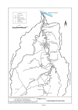 Critical Bank Erosion Sites Figure 1.2.1