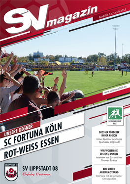 SC Fortuna Köln Rot-Weiss Essen