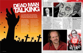 Digital Filmmaker Digital Filmmaker 19 Feature : Dead Man Talking Social Statement Horror Films That He Has Made