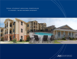 Texas Student Housing Portfolio