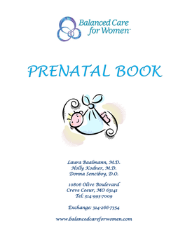 Prenatal Book Under “Laboratory Testing.”