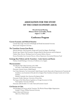 Conference Program