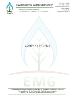 Company Profile