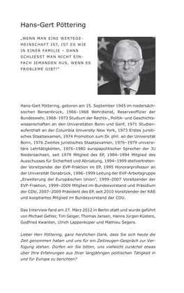 Hans-Gert Pöttering