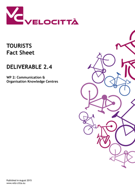 TOURISTS Fact Sheet DELIVERABLE