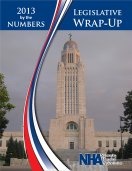 Wrap-Up 2013 Legislative Session by the Numbers