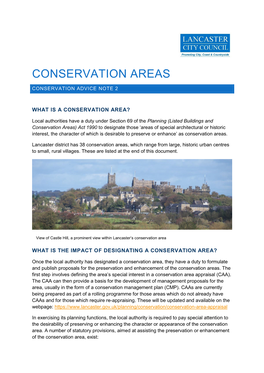 Conservation Areas