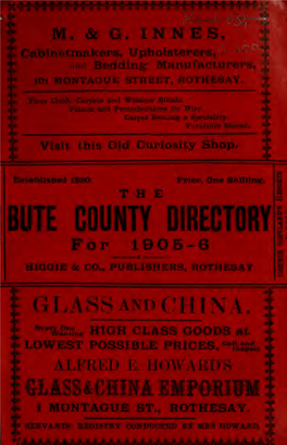 Bute County Directory For