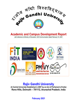 Academic and Campus Development Report