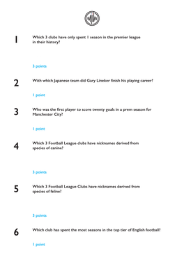 Which 3 Clubs Have Only Spent 1 Season in the Premier League In