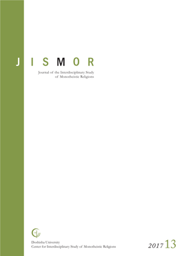 JISMOR13 Eng：0-0 Front Cover 20180207