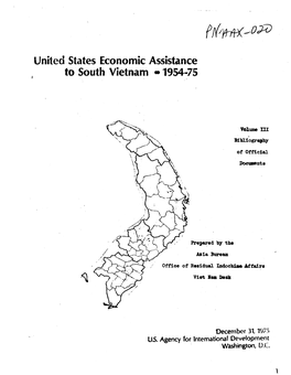 United States Economic Assistance to South Vietnam • 1954-75