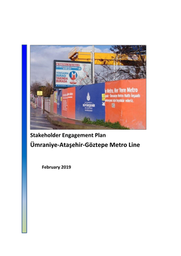 Ümraniye-Ataşehir-Göztepe Metro Line