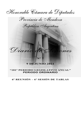 Diario De Sesiones