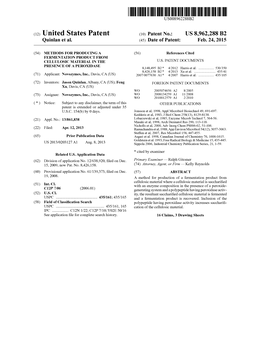 (12) United States Patent (10) Patent No.: US 8,962.288 B2 Quinlan Et Al