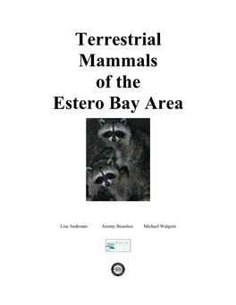 Terrestrial Mammals of the Estero Bay Area