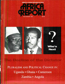 Uganda • Ghana • Cameroon Zambia • Angola New from Ohio University Press