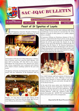 Sac -Iqac Bulletin