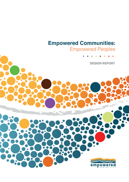 DESIGN REPORT Empowered Communities: Peoples DESIGN REPORT