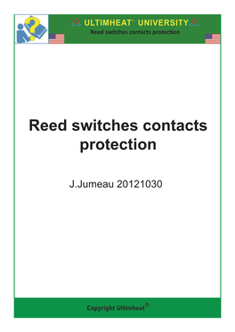 Reed Switches Contacts Protection