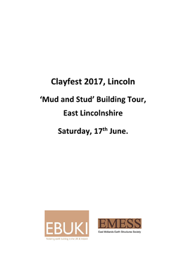 EBUKI, Clayfest 2017, Building Tour