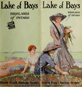 Lake of Bays : Highlands of Ontario