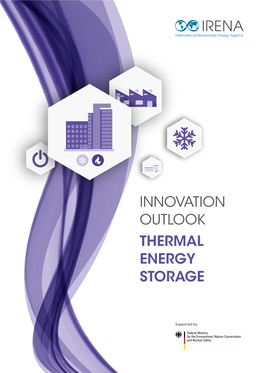 Innovation Outlook: Thermal Energy Storage, International Renewable Energy Agency, Abu Dhabi