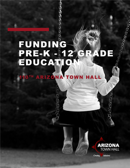 Funding Pre-K - 12 Grade Education