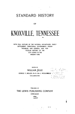 Standard History of Knoxville, Tennessee