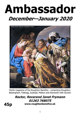 Ambassador December—January 2020