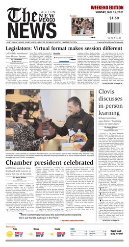 Chamber President Celebrated