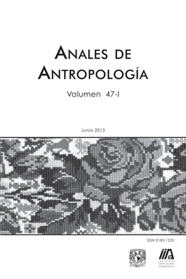 ANALES DE ANTROPOLOGÍA Volumen 47-I