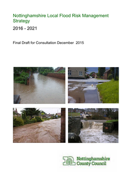 Notts Local Flood Risk Management Strategy