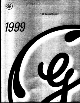 GE Annual Report 1999