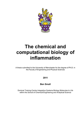 The Chemical and Computational Biology of Inflammation