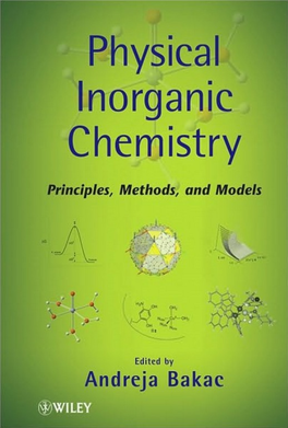 Physical Inorganic Chemistry: Principles, Methods, and Reactions