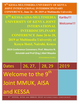 Kessa-Multimedia University of Kenya Joint