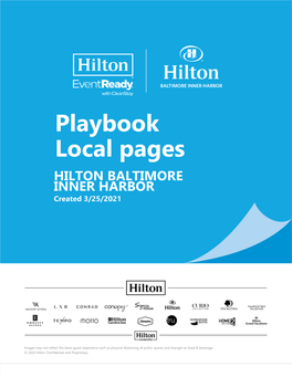 Playbook Local Pages HILTON BALTIMORE INNER HARBOR Created 3/25/2021