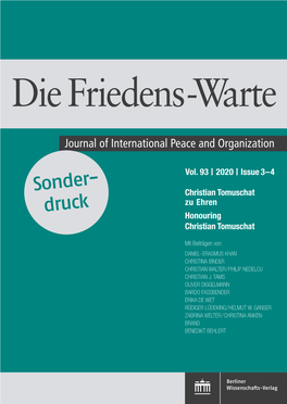 Die Friedens-Warte