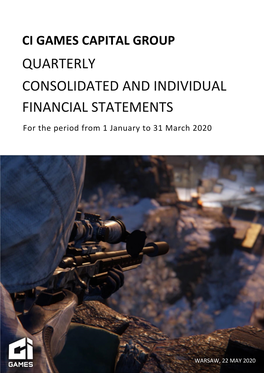 Quarterly Consolidated and Individual Financial Statements