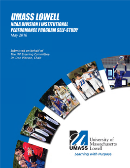 Self-Study Self-Study Institutional Performance Program Program Performance Institutional I Division ® NCAA 2015-16