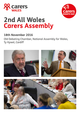 2Nd All Wales Carers Assembly